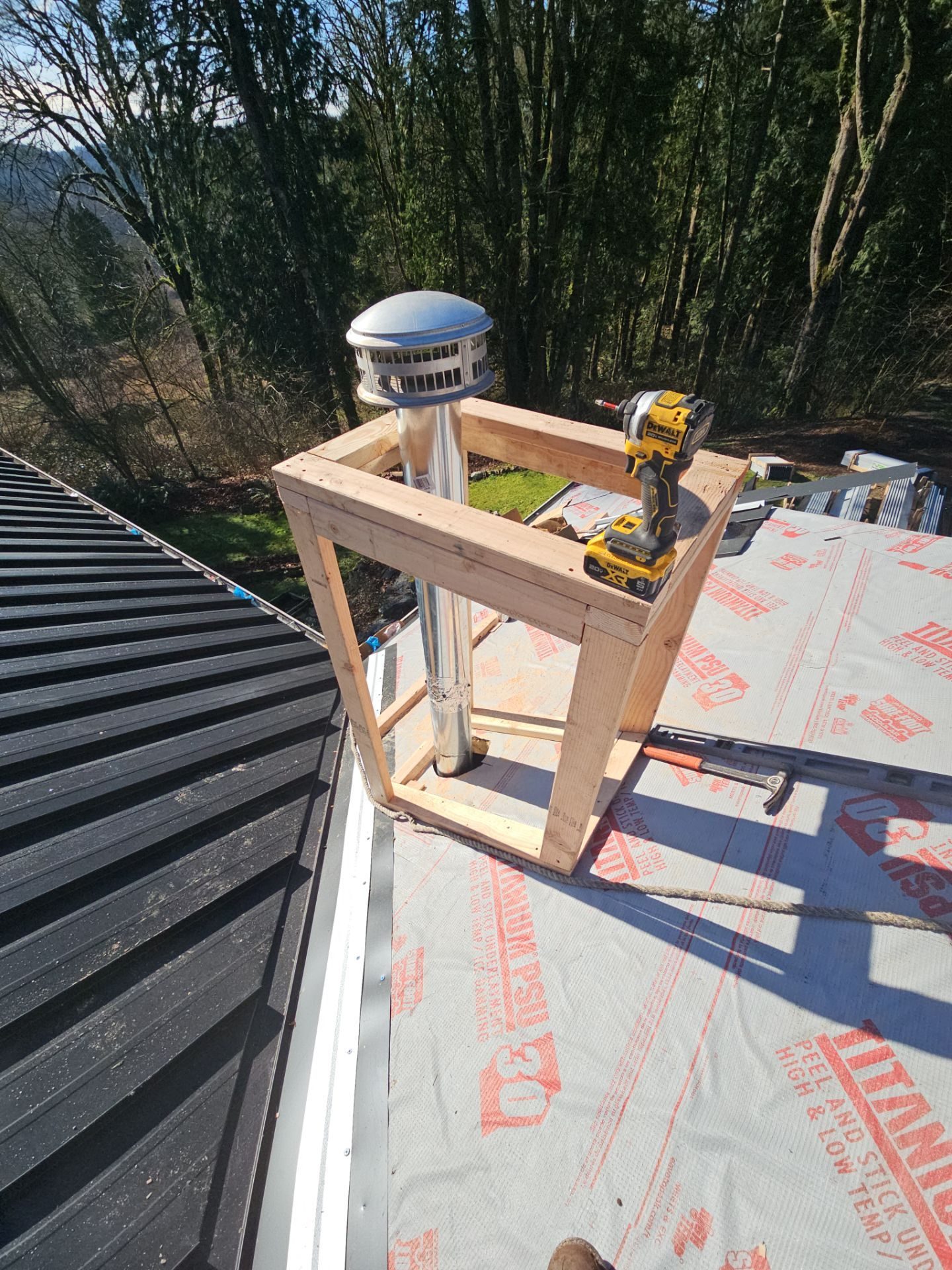 Detailed framing and structural prep on Snohomish, WA project