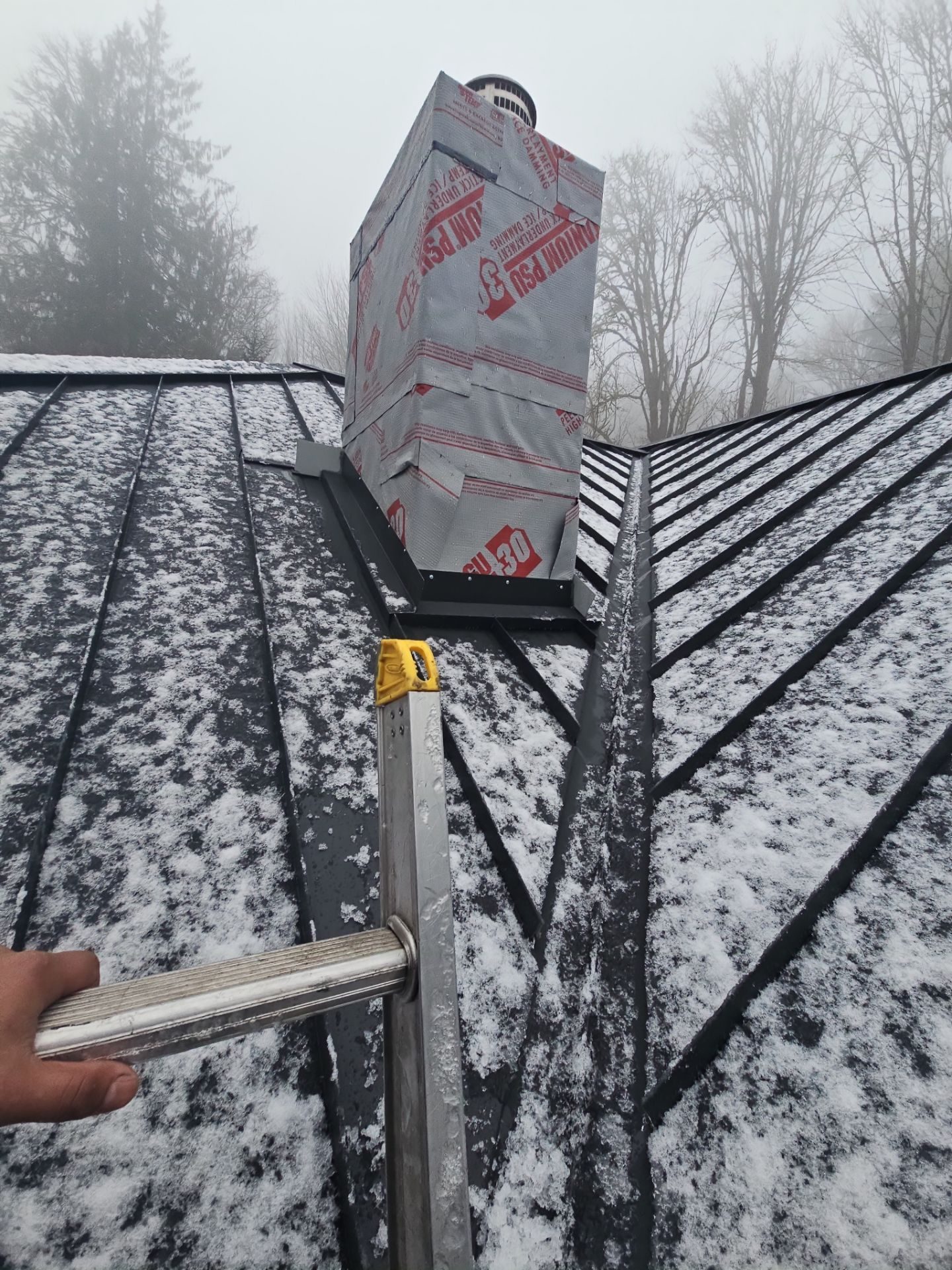 Inspection photo: roof condition before Amor Roofing install in Snohomish, WA
